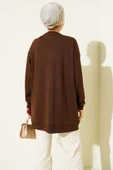 Baklava Taşlı Loyşa Tunik Kahve thumbnail 3