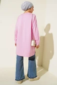 Loyşa Armalı Basic Tunik Pembe thumbnail 3