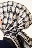 Desenli Siyah Serisi Eşarp Asorti 6 thumbnail 4