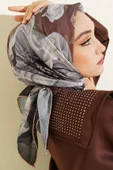 Desenli Demore Latte Serisi Eşarp Asorti 3 thumbnail 2