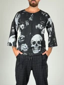 Kurukafa Desenli Fakir Kol Sweat COC1040 thumbnail 4