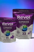 REVOL Superior Hepsi Bir Arada Bulaşık Makinesi Kapsülü Tableti 33+11 Yıkama thumbnail 6