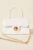 Gloss Mini Zincirli Çanta Beyaz thumbnail 2