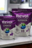 REVOL Superior Hepsi Bir Arada Bulaşık Makinesi Kapsülü Tableti 33+11 Yıkama thumbnail 2