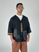 Tasarım Siyah Erkek Gömlek COC1073 thumbnail 1