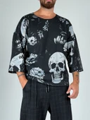 Kurukafa Desenli Fakir Kol Sweat COC1040 thumbnail 2