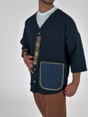 Tasarım Siyah Erkek Gömlek COC1073 thumbnail 4