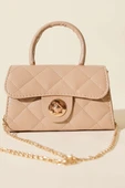 Gloss Mini Zincirli Çanta Bej thumbnail 2