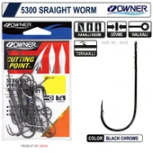 Owner 5300 Straight Shank Black Chrome İğne thumbnail 2