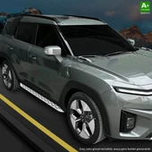 PEUGEOT 5008 2016 2017 2018 2019 2020 2021 2022  Araca Özel Yan Basamak thumbnail 4