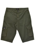 Erkek Kargo Cepli Kanvas Kapri Şort BGL-ST04736 thumbnail 2