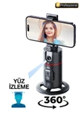 Profesyonel 360 Derece Yüz Takipli Gimbal Telefon Sabitleyici Tripod Fotoğraf/Video/Selfie/Reels thumbnail 1