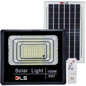 100 Güneş Enerjili Projektör Bahçe Aydınlatma Solar LED DLS thumbnail 1