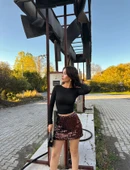 Cemo Parti Giyim Yüksek Bel Simli A Kesim Etek thumbnail 2