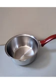 Kaçerola Paslanmaz Çelik Sos Tenceresi Süt Kaynatma Cezvesi Yumurta Haşlama Kabı 17 Cm thumbnail 5