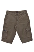 Erkek Kargo Cepli Kanvas Kapri Şort BGL-ST04736 thumbnail 1