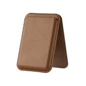 E2M MAGSAFE STANDLI DERİ CÜZDAN TABA thumbnail 1