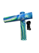 17 CM Mtb Bmx Freeride Elcik Silikon Bisiklet Elcik Kaymaz Yapı Dirt Jump Bisiklet Elciği Mavi Yeşil thumbnail 4