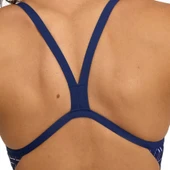 Arena Kikko Pro Swimsuit Challenge Back Kadın Mavi Yüzücü Mayosu 005902770 thumbnail 4