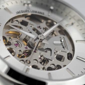 JACQUES LEMANS DERBY AUTOMATIC 1-2087A ERKEK KOL SAATİ thumbnail 2