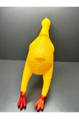 30 cm Öten Horoz Tavuk Sesi Bağıran Şaka Oyuncağı thumbnail 2