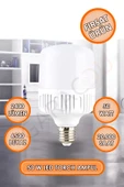 50 Watt Torch Led Büyük Boy Ampul Beyaz Işık Tasarruflu Ampül E27 Normal Duy 1 Adet thumbnail 2