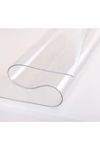 1.4 Mm Pvc Masa Örtüsü Ve Koruyucusu Süper Net Yumuşak Seffaf Su Geçirmez Isıya Dayanıklı 1.4mm thumbnail 4