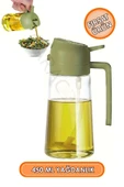 Püskürtmeli ve Dökmeli 2 Özellik 1 Arada Cam Yağdanlık 450 ml 1 Adet, Kapak Rengi Değişebilir thumbnail 2