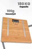 GoldMaster Gm-7189 Bioslim Bambu Vücut Analiz Baskülü thumbnail 4