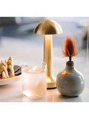 Cata CT-8429 Lizbon Gold Dokunmatik Şarjlı Masa Lambası thumbnail 3