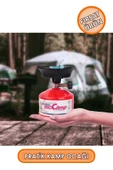 Portatif Mocamp Kamp Ocağı, Piknik Ocağı, Minik Tüp Kırmızı - 1 Adet Çakmak Gazı thumbnail 3