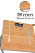 GoldMaster Gm-7189 Bioslim Bambu Vücut Analiz Baskülü thumbnail 3