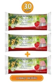 Büyük Boy Çilek Kokulu Büzgülü 65x70 Cm Çöp Poşeti Torbası 3 Paket - 30 Adet thumbnail 2