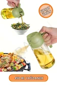 Püskürtmeli ve Dökmeli 2 Özellik 1 Arada Cam Yağdanlık 450 ml 1 Adet, Kapak Rengi Değişebilir thumbnail 1