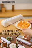 Streç Film Kesme Aparatı Streç Film Kesici Vakum Sabitlemeli Streç Film Kesim Kutusu thumbnail 1