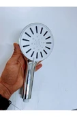 Dayanıklı Lüks 5 Fonksiyonlu Duş Başlığı Mafsal Ve 150cm Güçlü hortum Duş Seti thumbnail 2