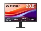 23.8 Lg 24u421a-b Fhd 5ms 100hz Hdmı Usb-c Curved thumbnail 1