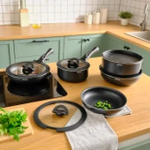 Karaca Biodiamond Easy Clip 12 Parça İndüksiyon Tabanlı Tencere Seti thumbnail 12