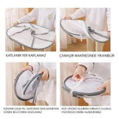 Üç Raflı Bölmeli Açık Havada Güneşte Bitki Meyve Sebze Balık Kurutma Filesi Askısı Aparatı Aleti thumbnail 5