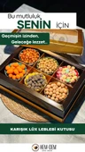 Hediyelik Karışık Lüx Leblebi Kutusu 440 gr -04 thumbnail 1