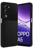 Oppo A5 4G Kılıf Karbon Görünümlü Silikon Azn-Negro thumbnail 1