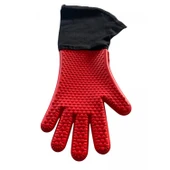 Silikon 5 Parmak Fırın Eldiveni Kırmızı (Astarsız) thumbnail 2