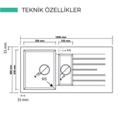 Real Stone P005 Siyah-Real Stone BT001 Abant Arıtmalı Siyah Batarya thumbnail 5