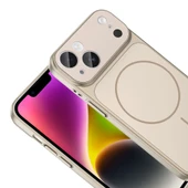 Apple iPhone 13 Kılıf Zore M-Safe Şarj Özellikli Kamera Korumalı Zr-Formen thumbnail 1