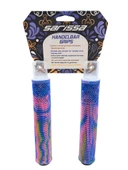 17 CM Mtb Bmx Freeride Elcik Silikon Bisiklet Elcik Kaymaz Yapı Dirt Jump Bisiklet Elciği Mor Mavi thumbnail 5