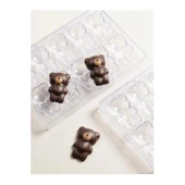 Polikarbon TEDDY BEAR Çikolata Kalıbı 27 gr | Cm-4117 thumbnail 2