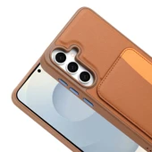 Samsung Galaxy S25 FE Kılıf Kartlıklı Silikon Kapak Zr-XKart thumbnail 3