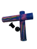 17 CM Mtb Bmx Freeride Elcik Silikon Bisiklet Elcik Kaymaz Yapı Dirt Jump Bisiklet Elciği Mor Mavi thumbnail 3