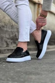 Wagoon WG161 Siyah Rugan Erkek Casual Ayakkabı thumbnail 3