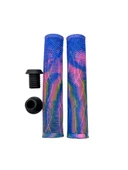 17 CM Mtb Bmx Freeride Elcik Silikon Bisiklet Elcik Kaymaz Yapı Dirt Jump Bisiklet Elciği Mor Mavi thumbnail 4